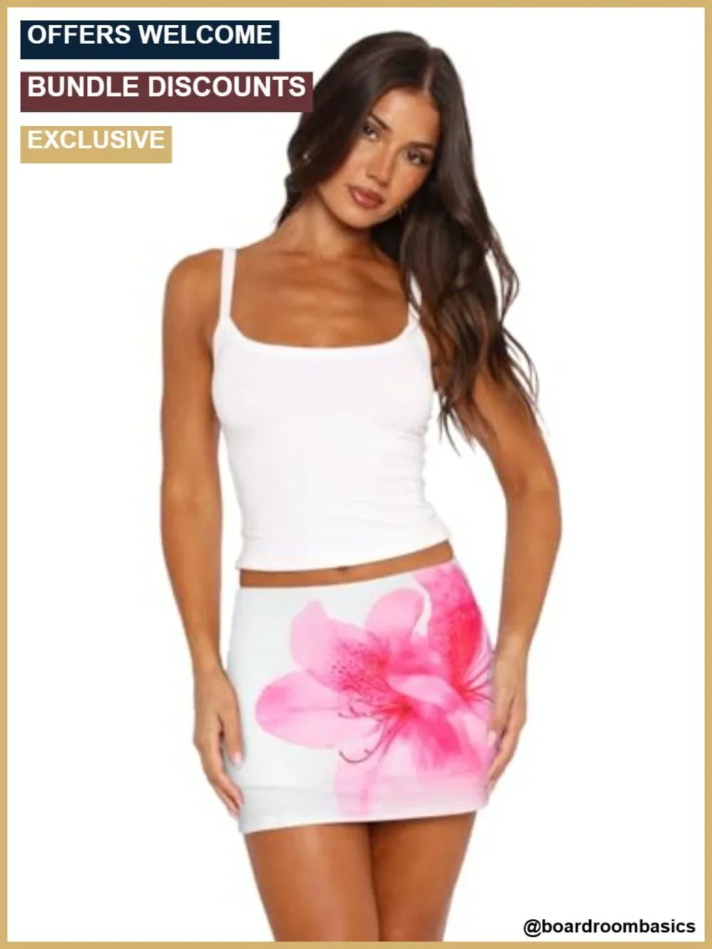 Women's Printed Skorts Y2K Beach Vacation Pencil Bodycon Skirts with Shorts